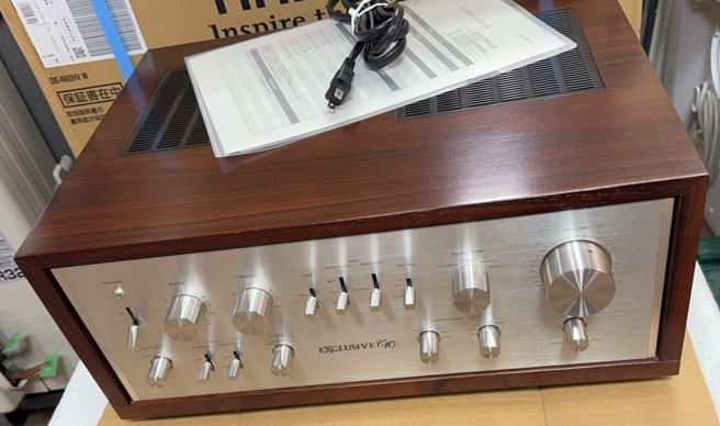 東京都中野区でLUXMAN【EXCLUSIVE 270】ラックスマン プリメインアンプ ウッドケース仕様を買取させていただきました。