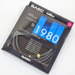 東京都中野区でSAEC【SL-1980】サエク オーディオラインケーブル RCAケーブル PC-Triple C導体 1.2m ペア 中古品を買取させていただきました。