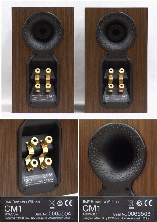 東京都目黒区でBowers&Wilkins【CM1-MW】B&W 2wayスピーカーシステム ペア ウェンジ の買取をさせていただきました。  ｜オーディオ買取エイブイ