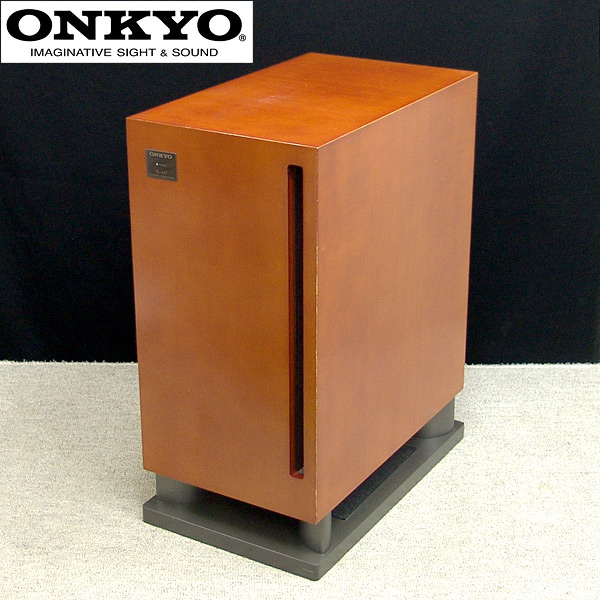 動作品 希少 ONKYO オンキヨー パワーサブウーファー SL-407-