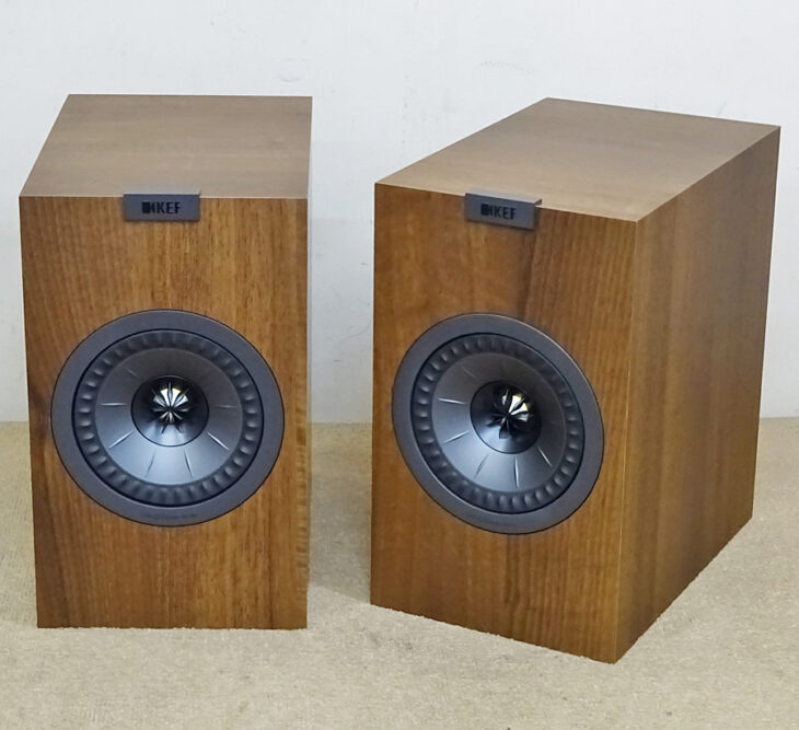 東京都練馬区でKEF【Q150】2way ブックシェルフスピーカー ペア ウォルナット 中古品を買取させていただきました。