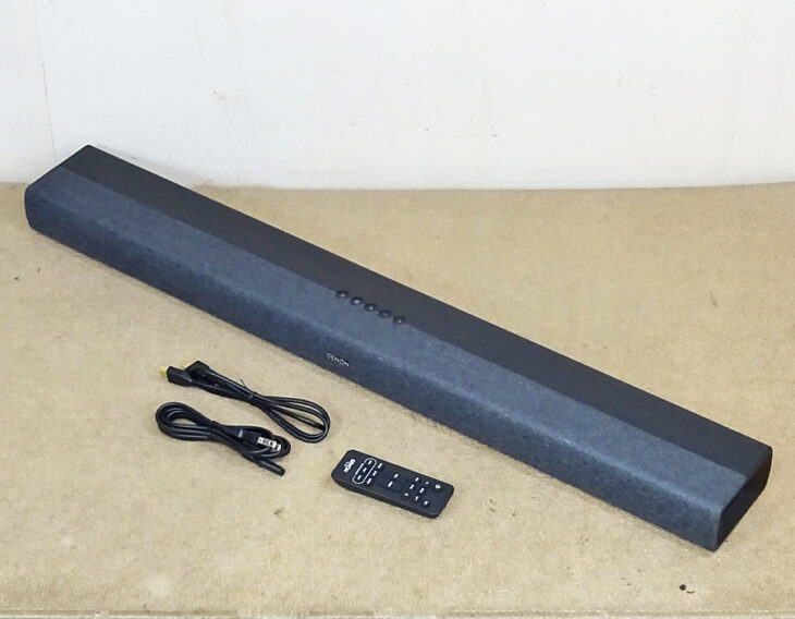 東京都練馬区でDENON【DHT-S217】デノン デュアルサブウーハー内蔵サウンドバー Dolby Atmos & ロスレス対応 2022年製 を買取させていただきました。